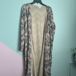 Lularoe long cardigan size l
